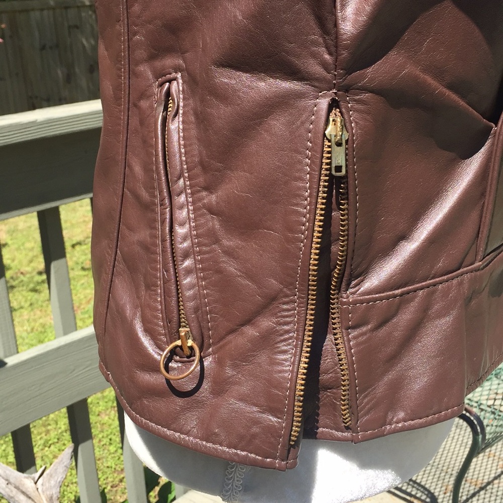 Vintage Leather Jacket - Picture 6 of 8